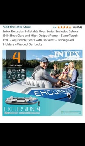 Intex excursion inflatable - intex,