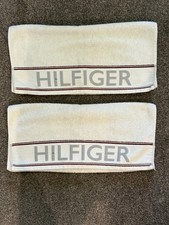 Tommy Hilfiger White Hand Towels (Pair)