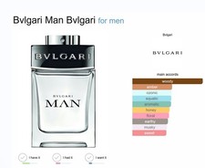 BVLGARI MAN 50 ml DISCONTINUED & RARE MENS FRAGRANCE - Eau de Toilette 