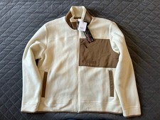 Norse Projects Frederik Fleece Full Zip Jacket Ecru - Size Xl ☑️