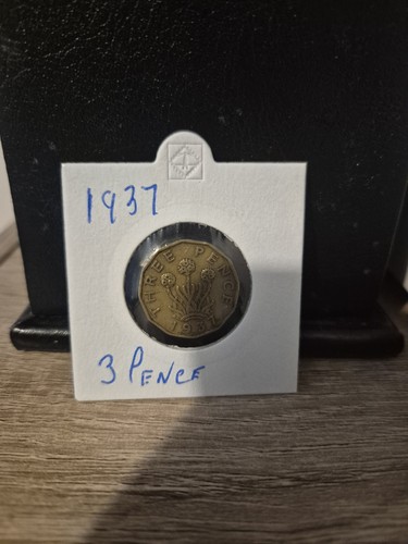 1937 george three pence - george,