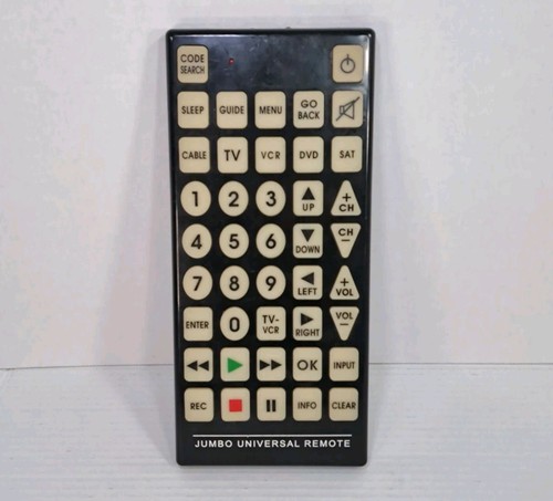 Jumbo universal remote control - remote,