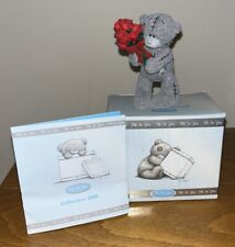 Me To You Tatty Teddy Bear Collectors Figurine - *Roses are Red 40388 Boxed