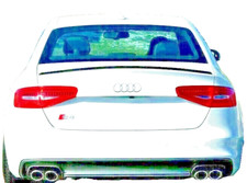 Audi A4 S4 B8 2007-2015 Sport S line Boot Spoiler Lip UK Seller Unpainted 