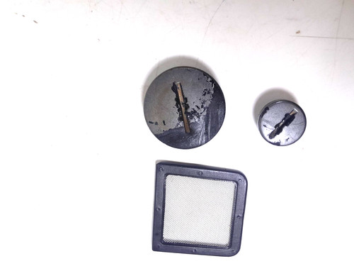 Strainer oil cap visit - strainer, hatch