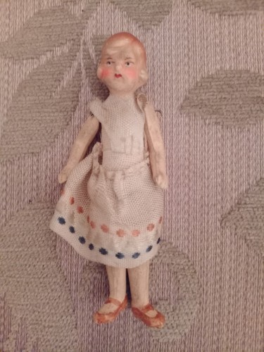 Antique bisque german dolls - bisque,
