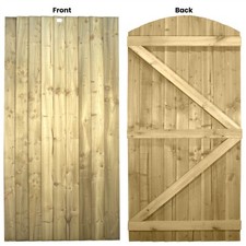6ft Feather Edge Semi-Braced