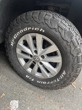 5x Bf Goodrich All Terain Tyres Comes With A Spare Tire And All The Rims