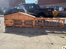 Rabbit hutch and run guinea - and,