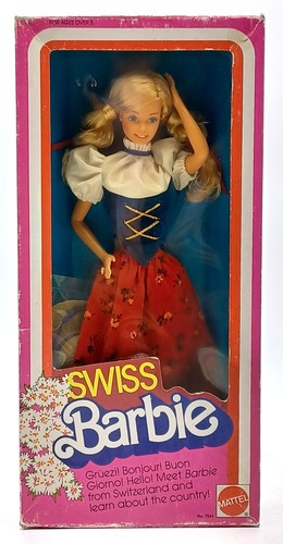 Vintage 1983 dotw swiss barbie - 1983,