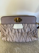 Miu Miu Leather Crossbody Bag