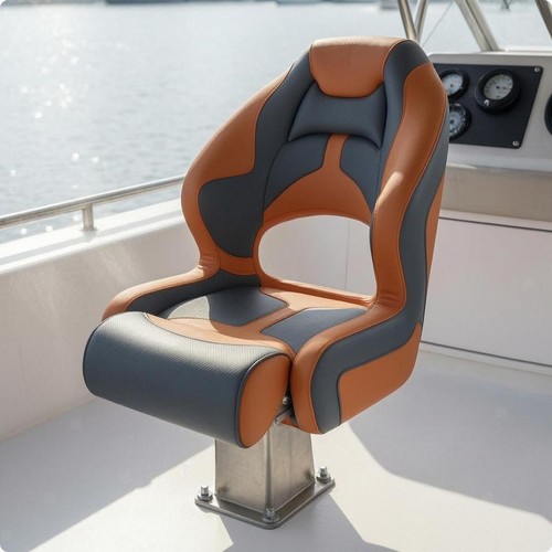 Marine driver seat stitched - driver,