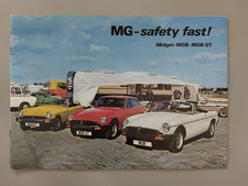 MG Brochure, UK Market, 1978