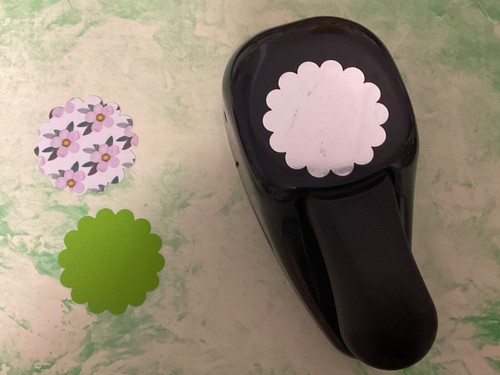 Stampin scalloped round - stampin,