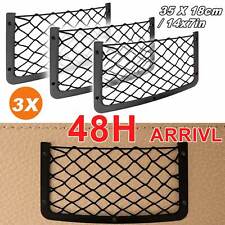 Large Elastic Pockets Net Storage Bag Mesh Bag Universal For Car Caravan RV Boat