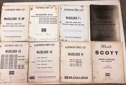 Mcculloch outboard - (set, a)outboard