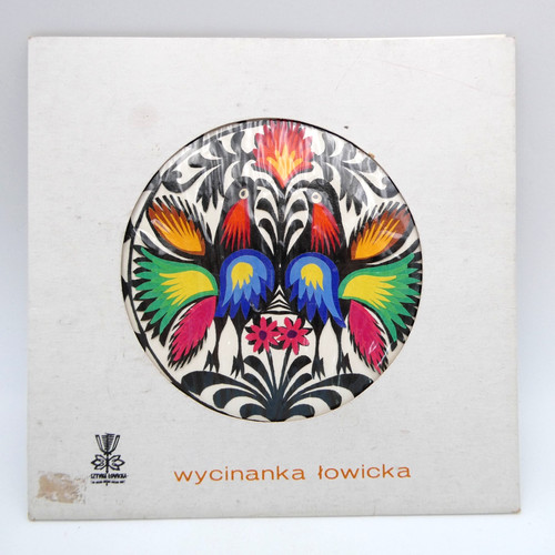 Sztuka lowicka wycinanka - lowicka,
