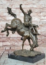 Remington bronze cowboy - bronze,