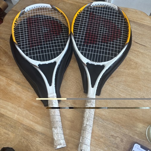 Set donnay tennis rackets - set,