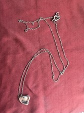 Tiffany & Co Bean Silver Necklace