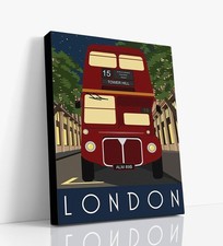 Classic Travel Canvas - London