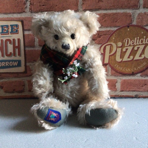 Fantastic mohair teddy - bear, by