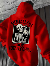 Men's Funny Skeleton Hoodie