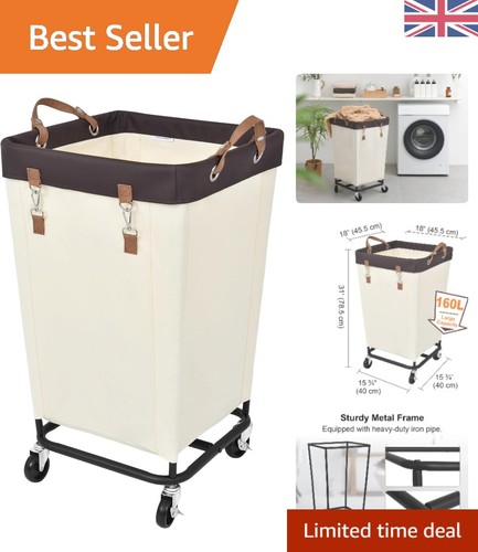 Large 160l laundry basket - basket, on