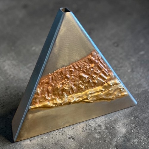 Vintage 1950s brutalist metal - vintage,
