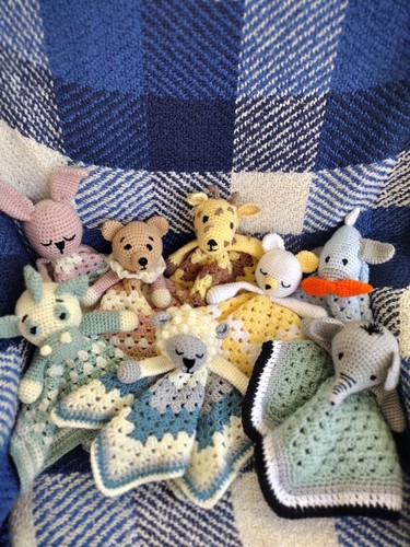 Baby lovey handmade crochet - baby, lovey's