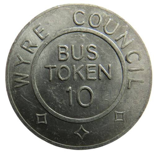 Wyre council bus - bus, token