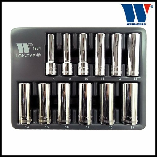 Welzh werkzeug deep - 3/8, chrome