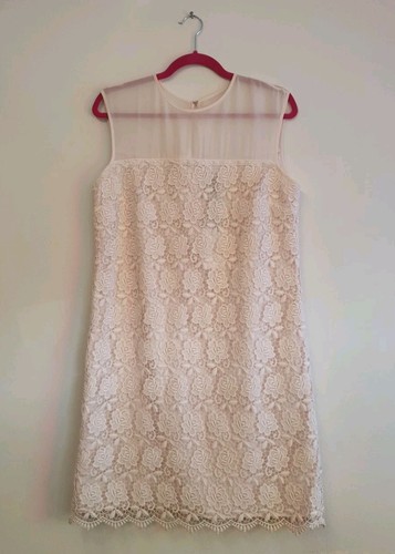 Reiss pale pink shanford - pink, lace