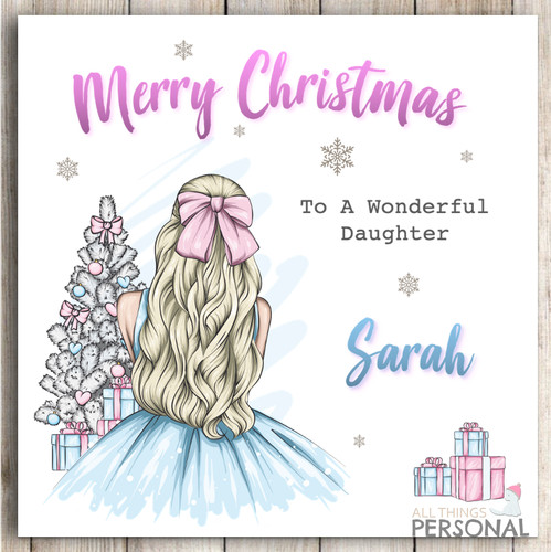 Personalised christmas card - ,