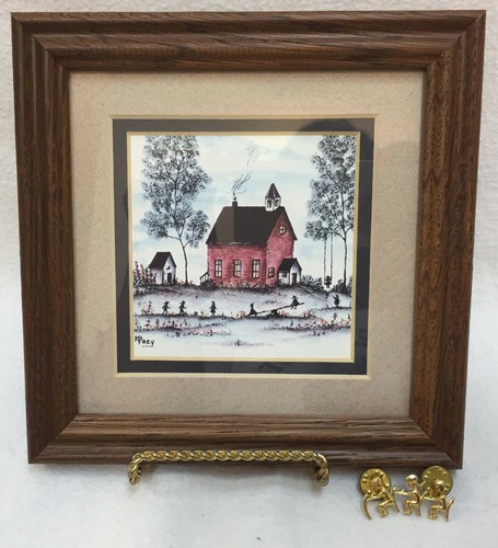 Frey print schoolhouse - print,