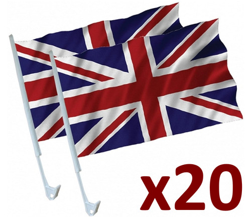20x union jack - flag, window