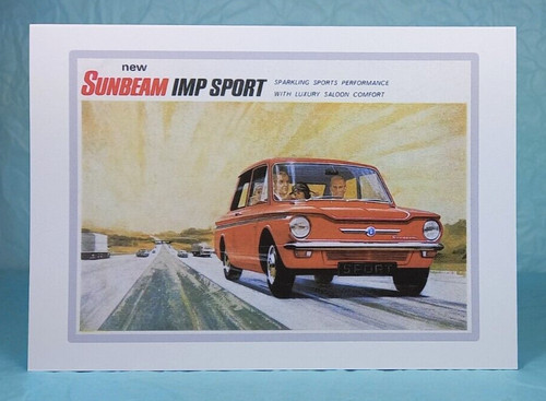 Sunbeam imp sport greeting - imp,