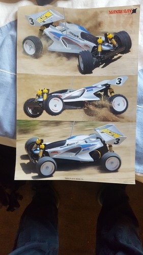Tamiya manta ray poster - ., 1990