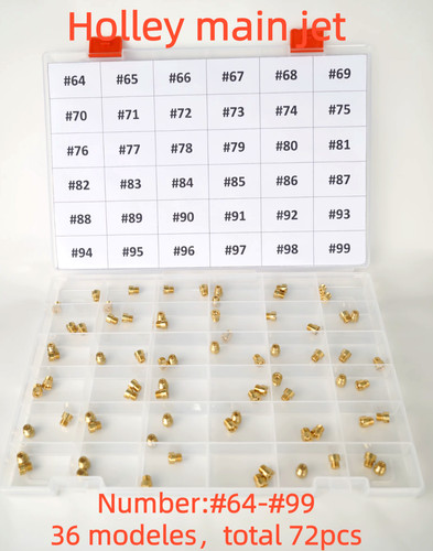 72pcs holley carburetor main - holley,