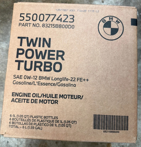 Bmw motor oil case - motor, of