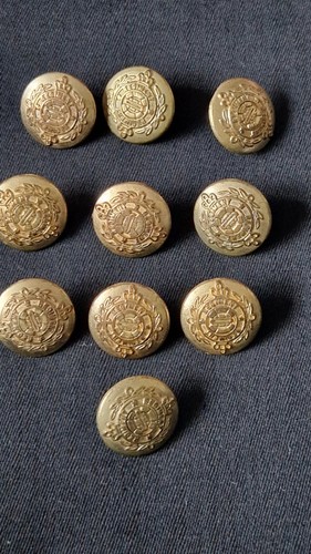 Metal vintage gold regiment - metal,