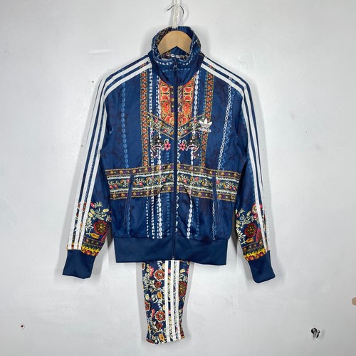 Adidas floral tracksuit set - floral,
