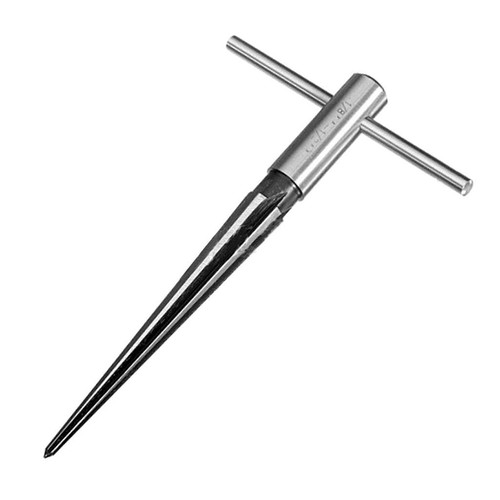 Grooved guitar bridge reamer - guitar,