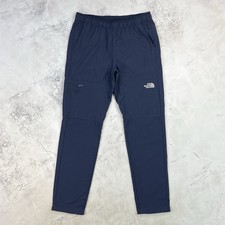 The North Face Navy Blue Nylon Outdoor Cargo Track Pant Trousers Size Small S