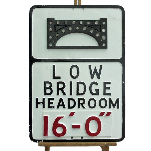 Mid 20th century road sign - 20th, not