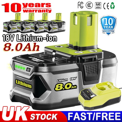 18v 12ah 8ah lithium - 18v, battery