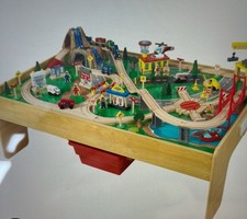 Wooden Train Table By Kidkraft! Excellent Condition £150 New Bargain