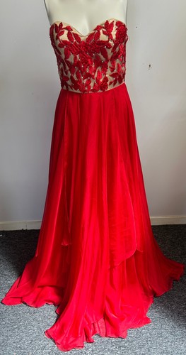 Sherri hill red embellished - sherri,