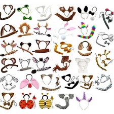 Animal Ears Bow Tail Set -