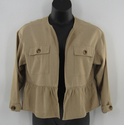Zara women tan solid - women's, cropped